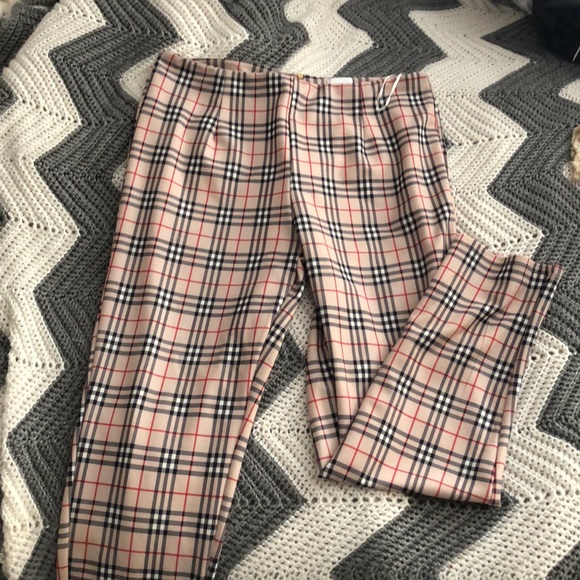 Princess Polly Pants - Plaid pants